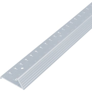 M-D Building Products Silver 1-3/8 In. x 6 Ft. Aluminum Carpet Gripper