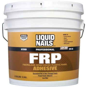 LIQUID NAILS 3.5 Gal. FRP Panel Adhesive