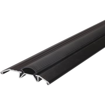 M-D Building Products 3-3/4 In. x 3/4 In. x 36 In. Bronze Aluminum and Vinyl Heavy-Duty Low-Profile Threshold