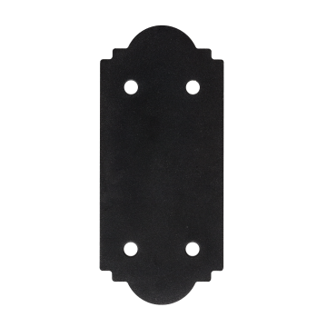 Image of Simpson Strong-Tie APST612 Outdoor Accents® Mission Collection® ZMAX®, Black Powder-Coated Strap for 6x