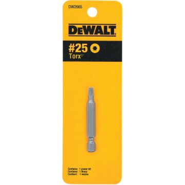 DEWALT T25 TORX 2 In. 1/4 In. Power Screwdriver Bit