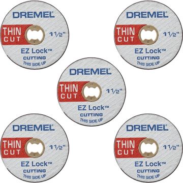 Dremel 1-1/2 In. EZ Lock Thin Cut-Off Wheel (5-Pack)
