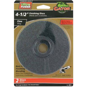 Gator Blade 4-1/2 In. Fine Fiber Disc (2-Pack)