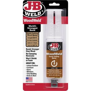 Woodweld Epoxy Syringe