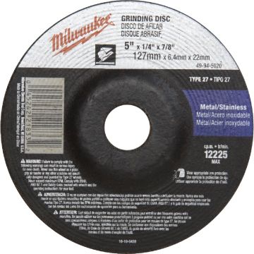5x1/4x7/8 Metal/Ss Cutting
