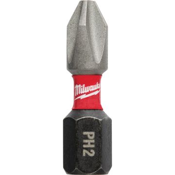 Milwaukee SHOCKWAVE #2 Phillips 1 In. Insert Impact Screwdriver Bit