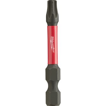 Milwaukee SHOCKWAVE T25 TORX 2 In. Power Impact Screwdriver Bit