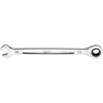 Milwaukee Standard 3/8 In. 12-Point Ratcheting Combination Wrench
