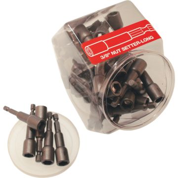 Best Way Tools 3/8 In. x 2-9/16 In. Magnetic Nutsetter Bit Display