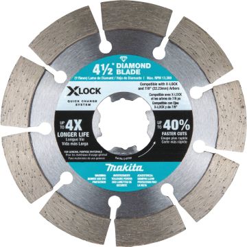 X-lock 4-1/2" Segmented Diamon
