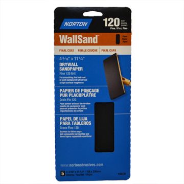 Norton Drywall Handy 5/Pk - 120d