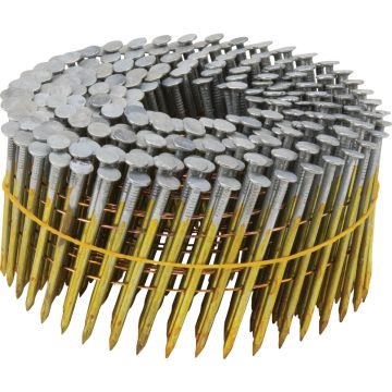 Pro-Fit 2-3/8 In. x 0.133 In. 15 Degree Wire Weld Brite Smooth Shank Coil Framing Nail (3000 Ct.)