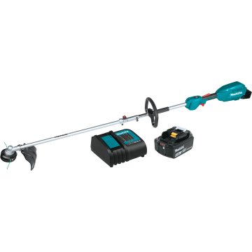 Makita 18V LXT® Couple Shaft Power Head Kit w/ 13" String Trimmer Attachment Kit (4.0Ah)