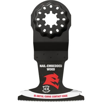 Diablo 2-1/2 in. Starlock Bi-Metal Oscillating Blade for Nail-Embedded Wood