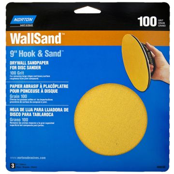 Norton 9" Hook & Loop 100 Grit