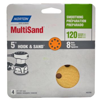 Norton Hook & Loop 4pk P120