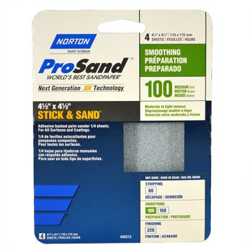 Norton Stick & Sand - 4 Pk - 100