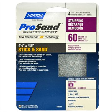 Norton Stick & Sand - 4 Pk - 60