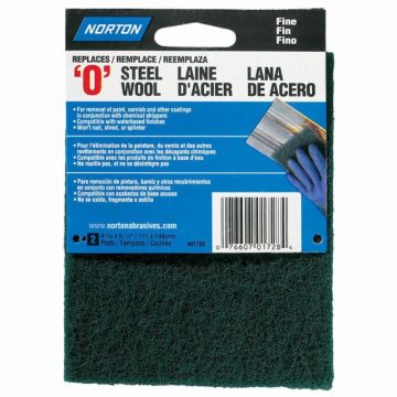 Norton  Syn Steel Wool(2pk)-grn
