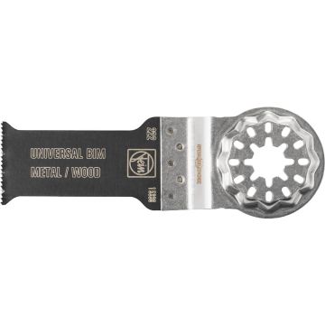 Fein Starlock E-Cut 1-1/8 In. Bi-Metal Metal/Wood Cutting Oscillating Blade (10-Pack)