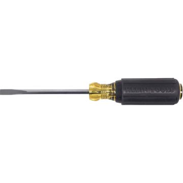 Klein 1/4 In. x 4 In. Cabinet-Tip Slotted Screwdriver