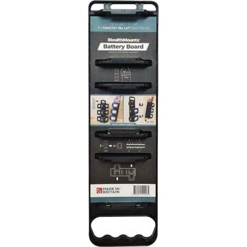 StealthMounts Battery Board with Handle for Makita 18V LXT Batteries