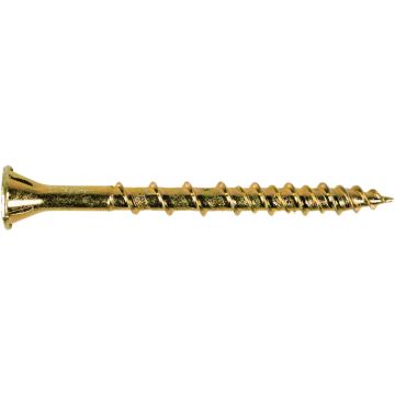 Simpson Strong-Tie Strong-Drive Quik Drive WSV #9 x 2 In. T25 Yellow Zinc Collated Subfloor Wood Screw (1000 Ct.)