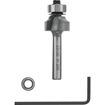 Vermont American Carbide Tip 1/8 In. Roundover Bit