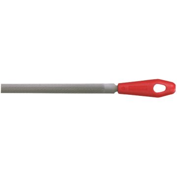 Nicholson 8 In. Half Round Bastard Handled File