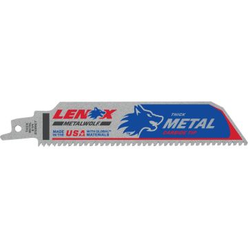 Lenox Lazer CT 6 In. 8 TPI Carbide Reciprocating Saw Blade