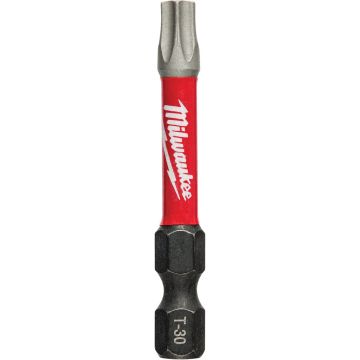 Milwaukee SHOCKWAVE T30 TORX 2 In. Power Impact Screwdriver Bit