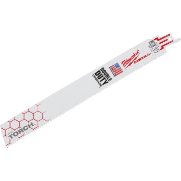 Milwaukee SAWZALL The TORCH 9 In. 10 TPI Metal Demolition Reciprocating Saw Blade (Bulk)