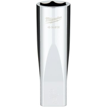Milwaukee 1/2 In. Drive 3/4 In. 6-Point Deep Standard Socket with FOUR FLAT Sides