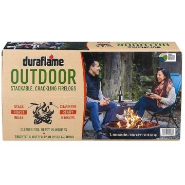 Duraflame 3pk 3.2lb Outdoor Firelog