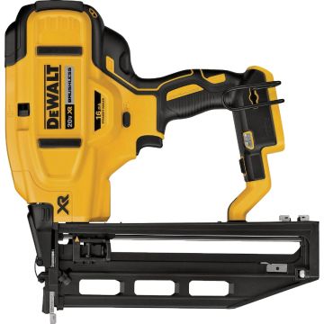 DEWALT 20V MAX XR Brushless 16-Gauge Straight Cordless Finish Nailer (Tool Only)