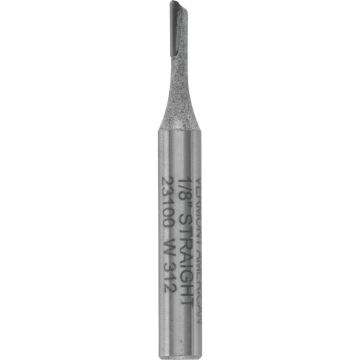 Vermont American Carbide Tip 1/8 In. Straight Bit