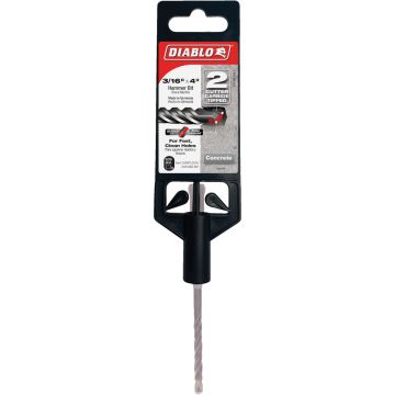 Diablo SDS-Plus 3/16 In. x 4 In. Carbide-Tipped Rotary Hammer Drill Bit
