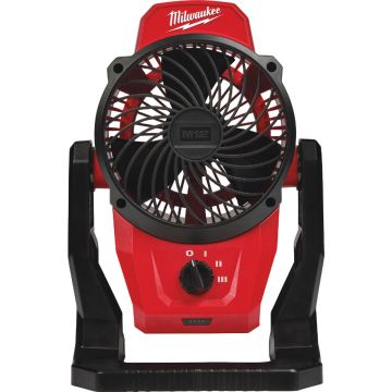 Milwaukee M12 Lithium-Ion Mounting Cordless Jobsite Fan (Tool Only)