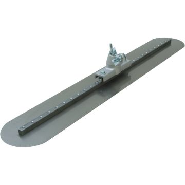 Marshalltown QLT 5 In. x 36 In. Round End Fresno Finishing Trowel with Bull Float Bracket Handle