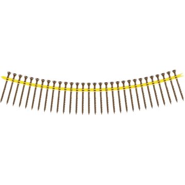 Simpson Strong-Tie Deck-Drive DSV #10 x 2-1/2 In. 6-Lobe T25 Collated Deck Screw (500 Ct.)
