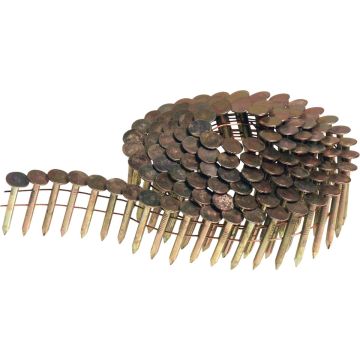 Senco 1-1/2 In. x 0.120 In. 15 Degree Wire Weld Galvanized Coil Roofing Nail (7200 Ct.)
