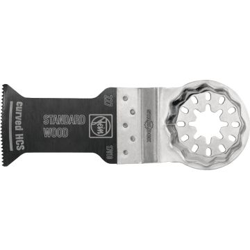 Fein Starlock E-Cut 1-3/8 In. HCS Standard Wood Cutting Curved Oscillating Blade (3-Pack)