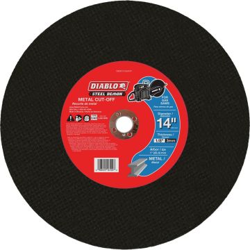Diablo Steel Demon 14 In. x 1 In. Metal High Speed Cut Off Disc