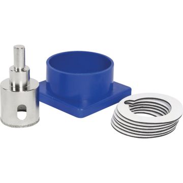 QEP 1-3/8 In. Diamond Hole Saw with Water Delivery System