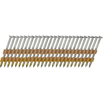 Pro-Fit 2 In. x 0.113 In. 21 Degree Plastic Strip Ring Shank Round Head Hot Dipped Galvanized Framing Stick Nails (2000 Ct.)