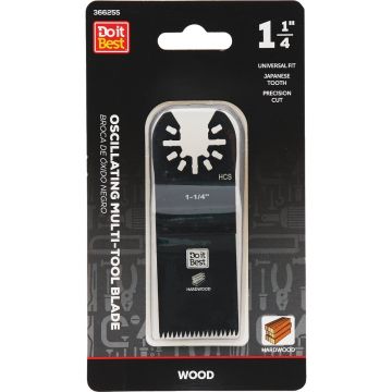 Do it Best 1-1/4 In. High Carbon Steel Japanese Tooth Oscillating Multi-Tool Blade