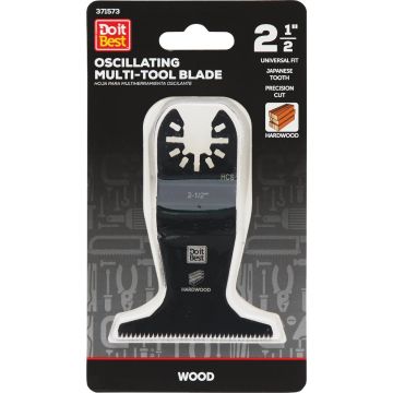Do it Best 2-1/2 In. High Carbon Steel Japanese Tooth Oscillating Multi-Tool Blade