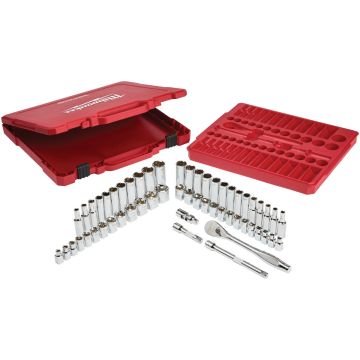 3/8 Drv 56pc Ratch/Soc Sae/Met
