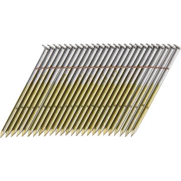 Pro-Fit 3 In. x 0.131 In. 28 Degree Wire Strip Smooth Shank Round Head Brite Framing Stick Nails (2000 Ct.)