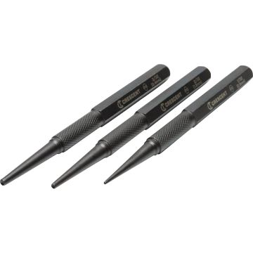 Crescent 5 In. Steel Nail Punch Set (3-Piece)